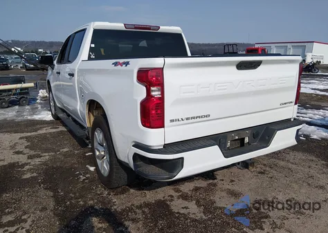 2023 Chevrolet Silverado 1500 4Wd Short Bed Custom from USA, damaged, VIN 3GCPDBEK3PG110376
